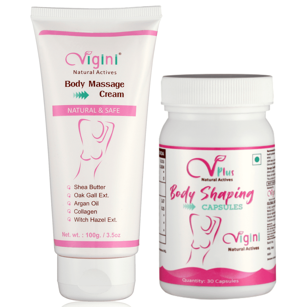 Body Massage Cream 100ml and Body Shaping Capsule 30Caps